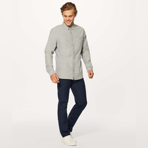 Lululemon Commission Pant Classic *Qwick Chino 34" Nautical Navy Size 36 - Picture 4 of 12